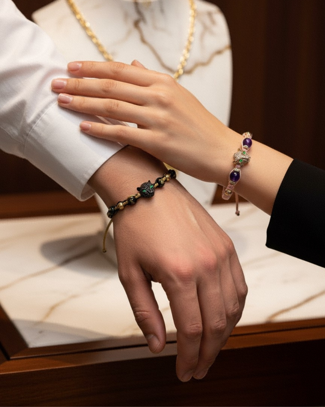 Duo Jaguar ORO 18k laminado