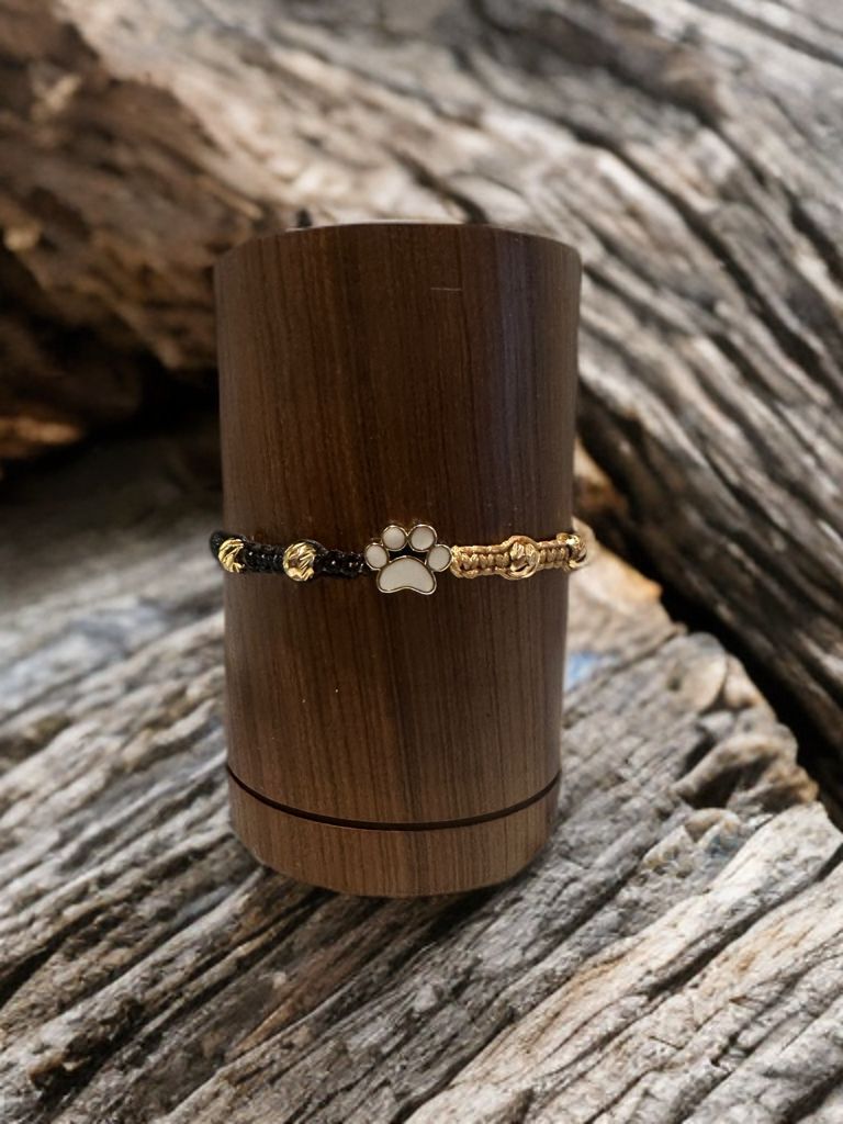 Huellita-balines ORO laminado 18k